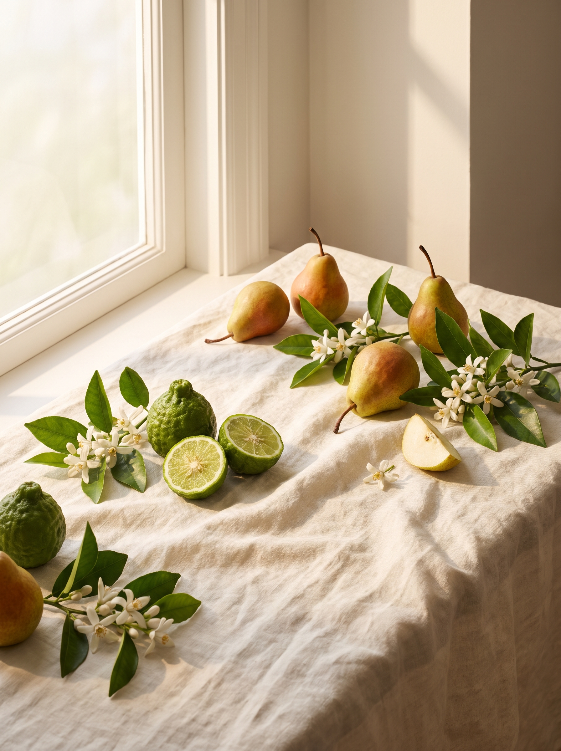 Matières premières du savon Élégance Moderne — Atelier Nérolí