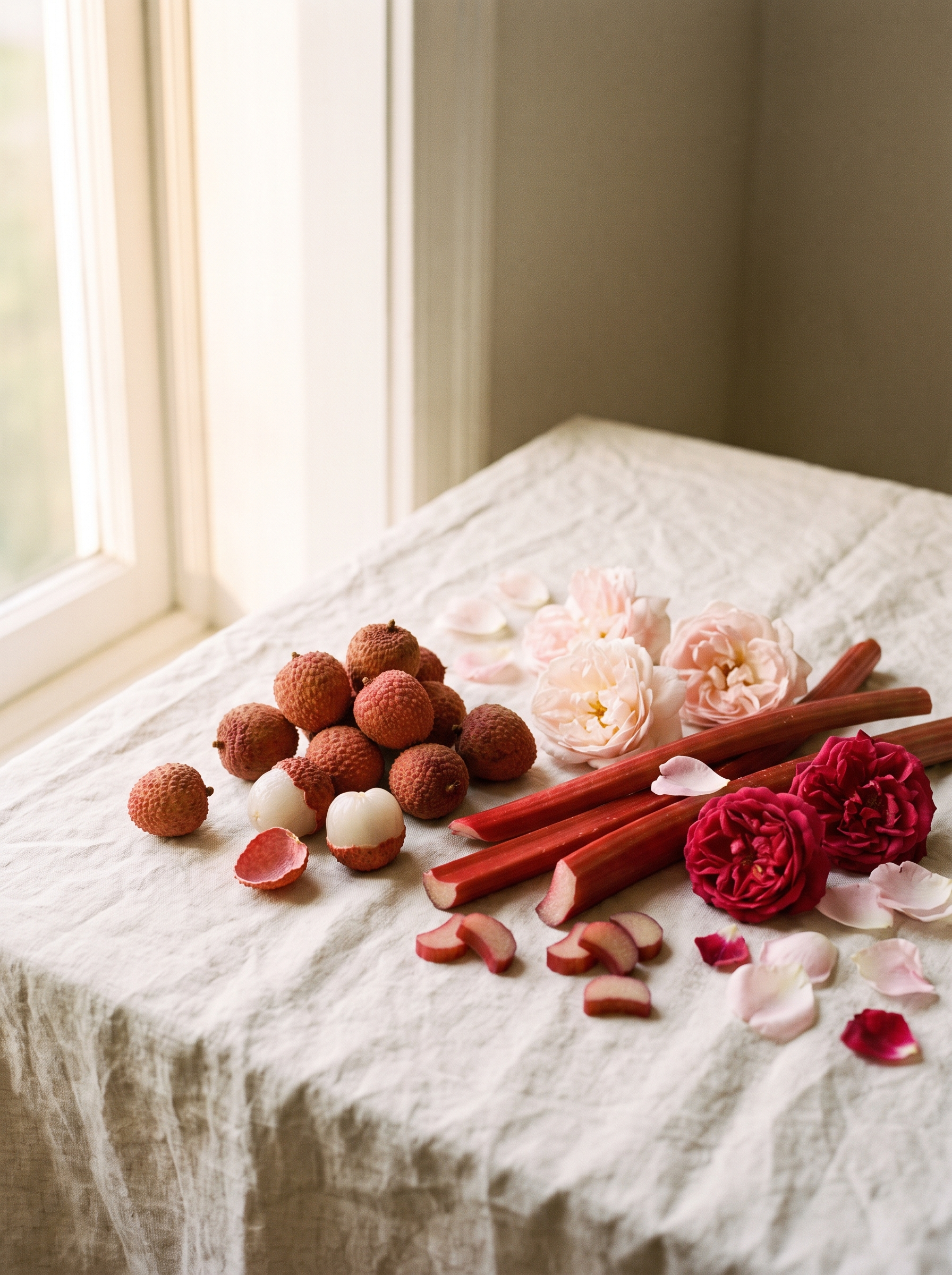 Matières premières du savon Rose Royale — Atelier Nérolí