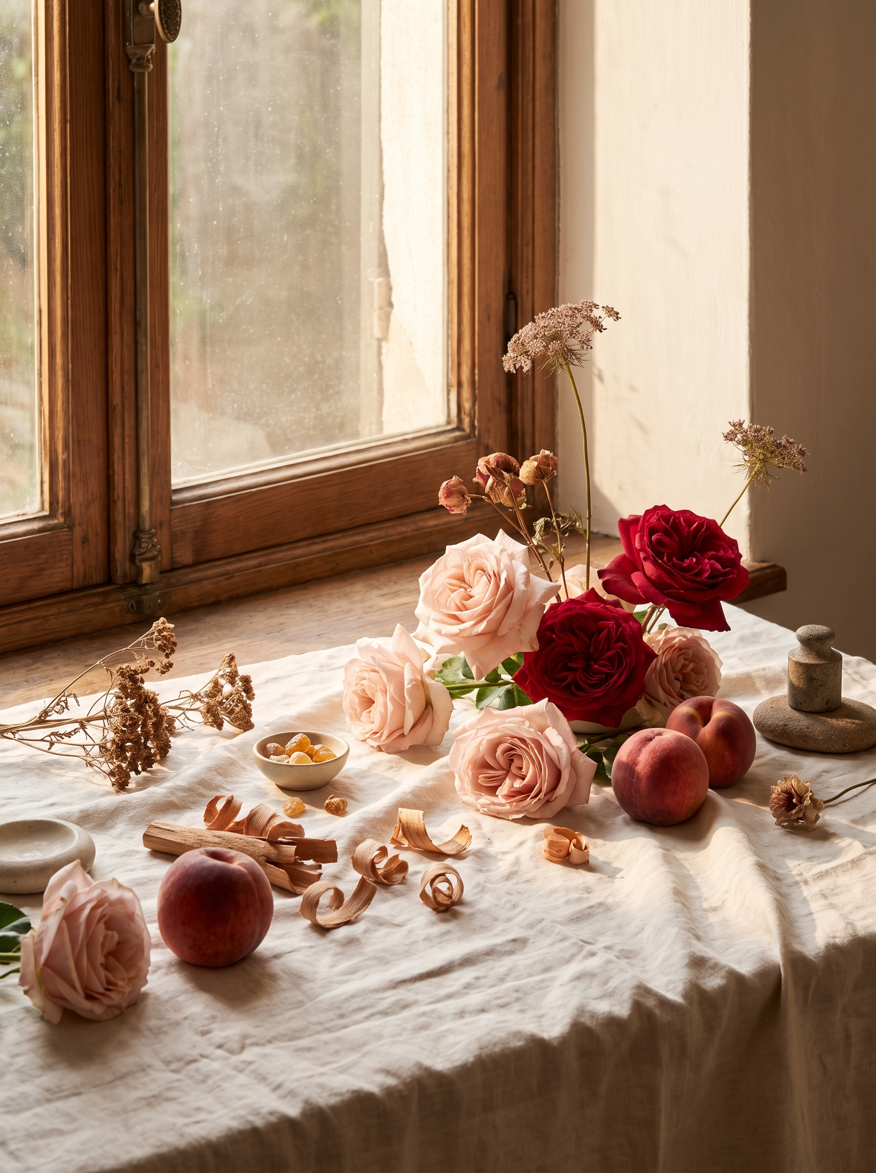 Matières premières du savon Filtre d'Amour — Atelier Nérolí