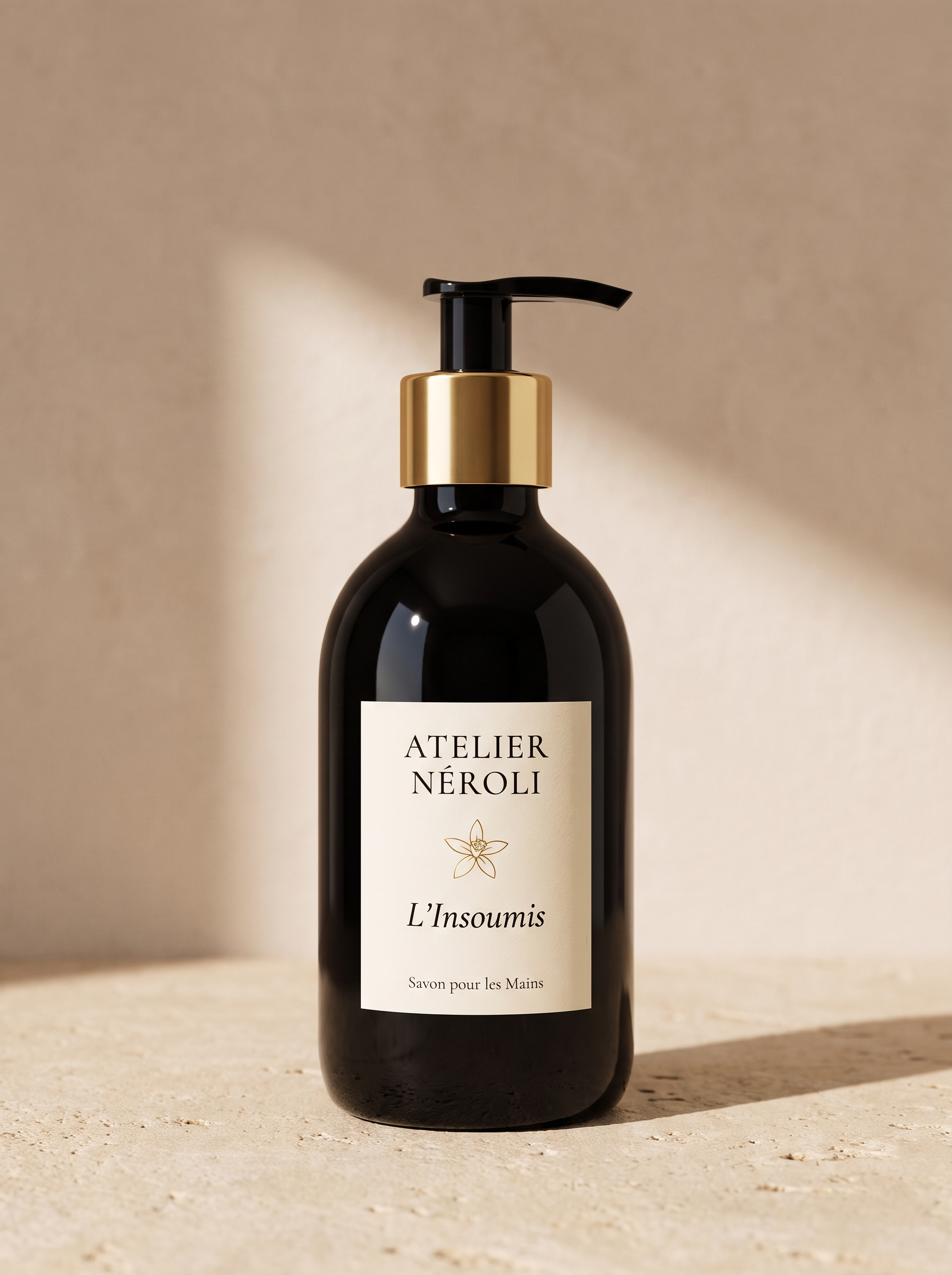 Savon pour les mains L'Insoumis — flacon Atelier Nérolí
