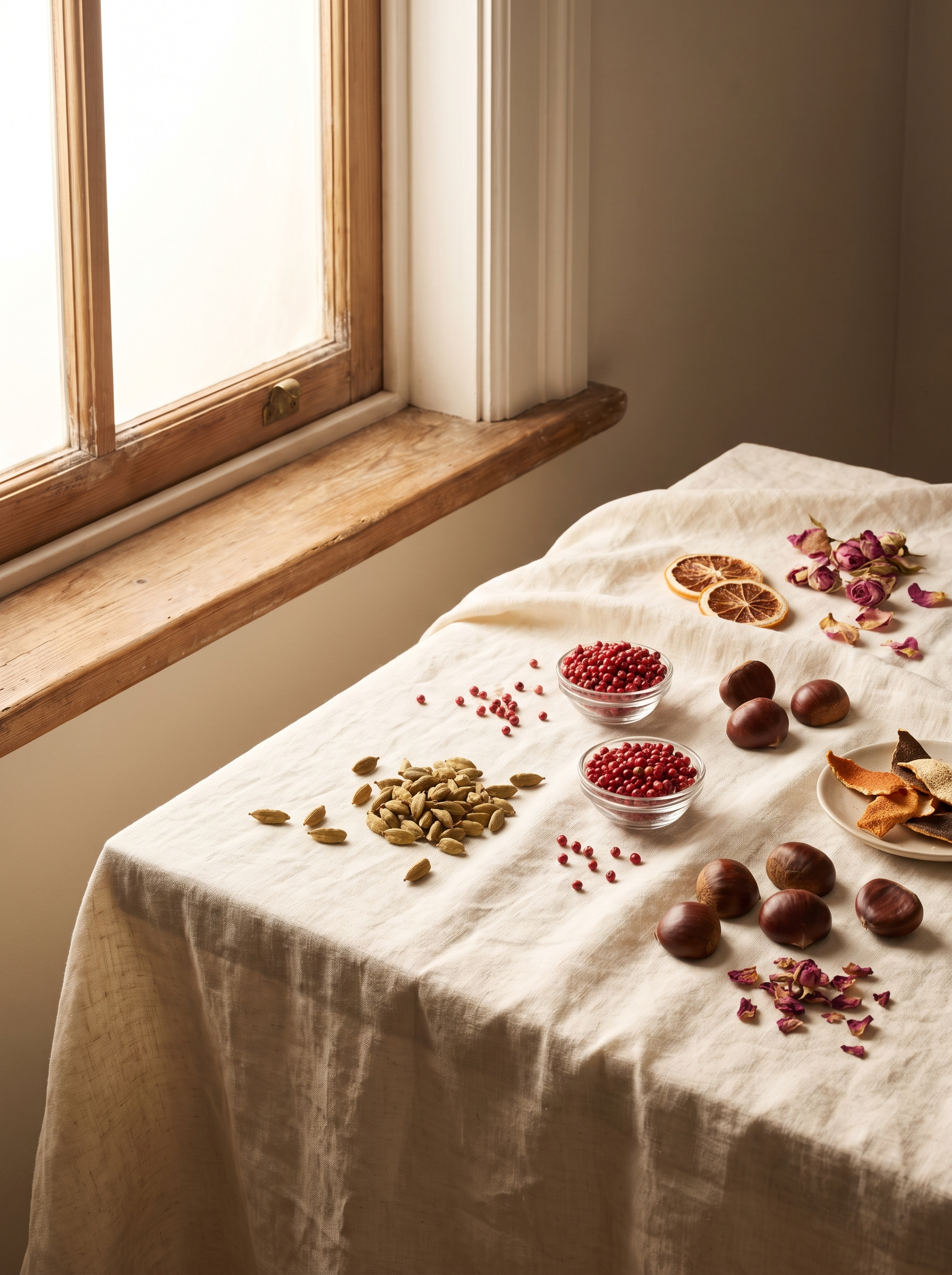 Matières premières du savon Rendez-vous Secret — Atelier Nérolí