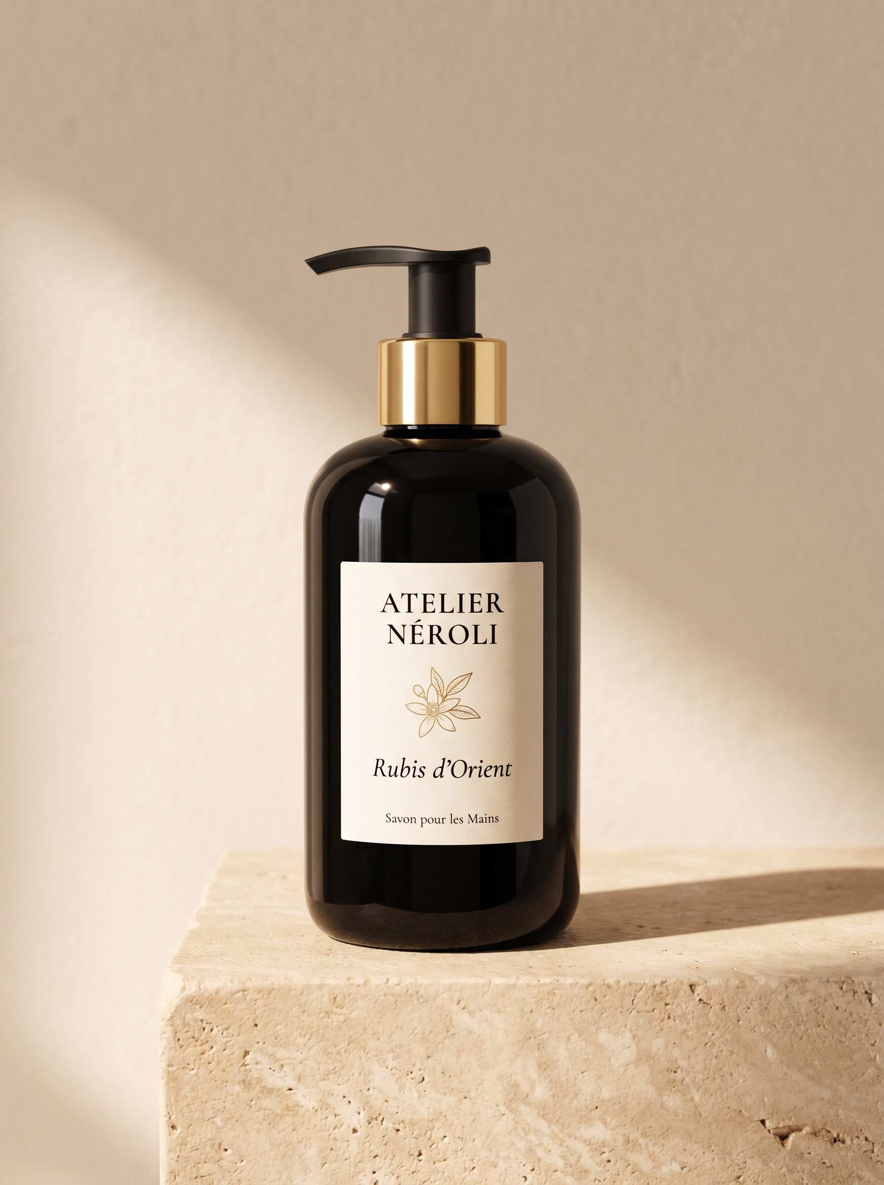 Savon pour les mains Rubis d'Orient — flacon Atelier Nérolí