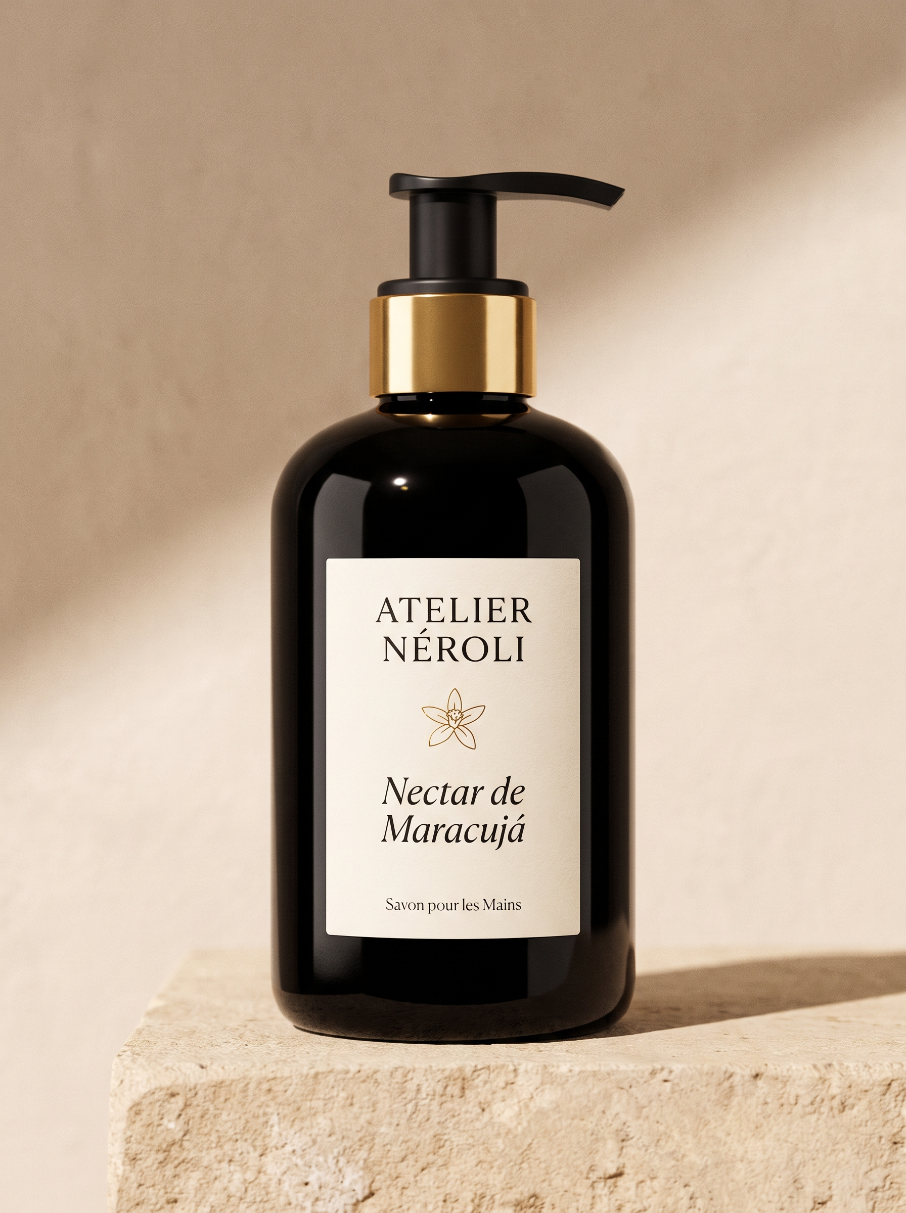 Savon pour les mains Nectar de Maracujá — flacon Atelier Nérolí