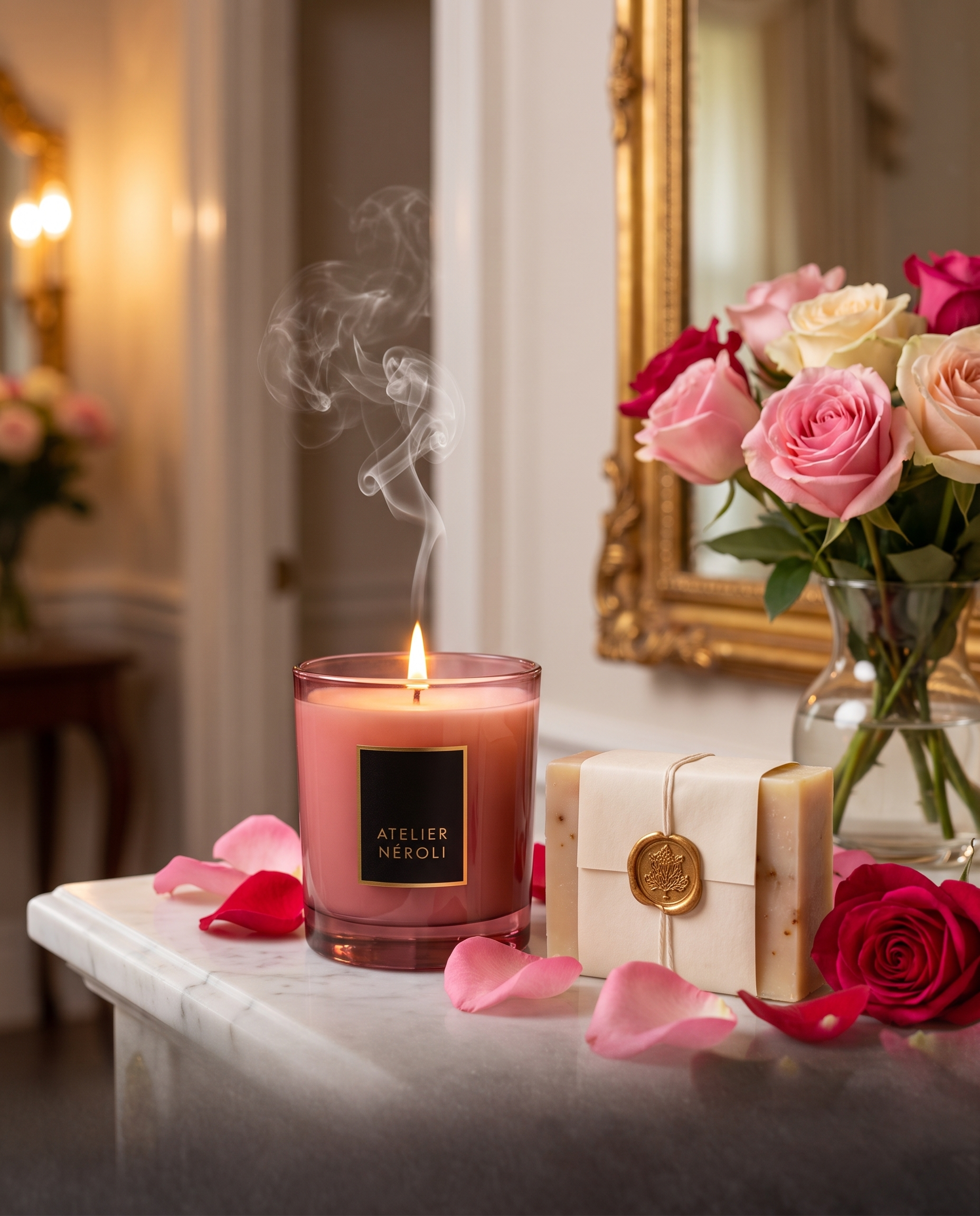 Coffret Rituel de l'Entrée — Savon et Bougie