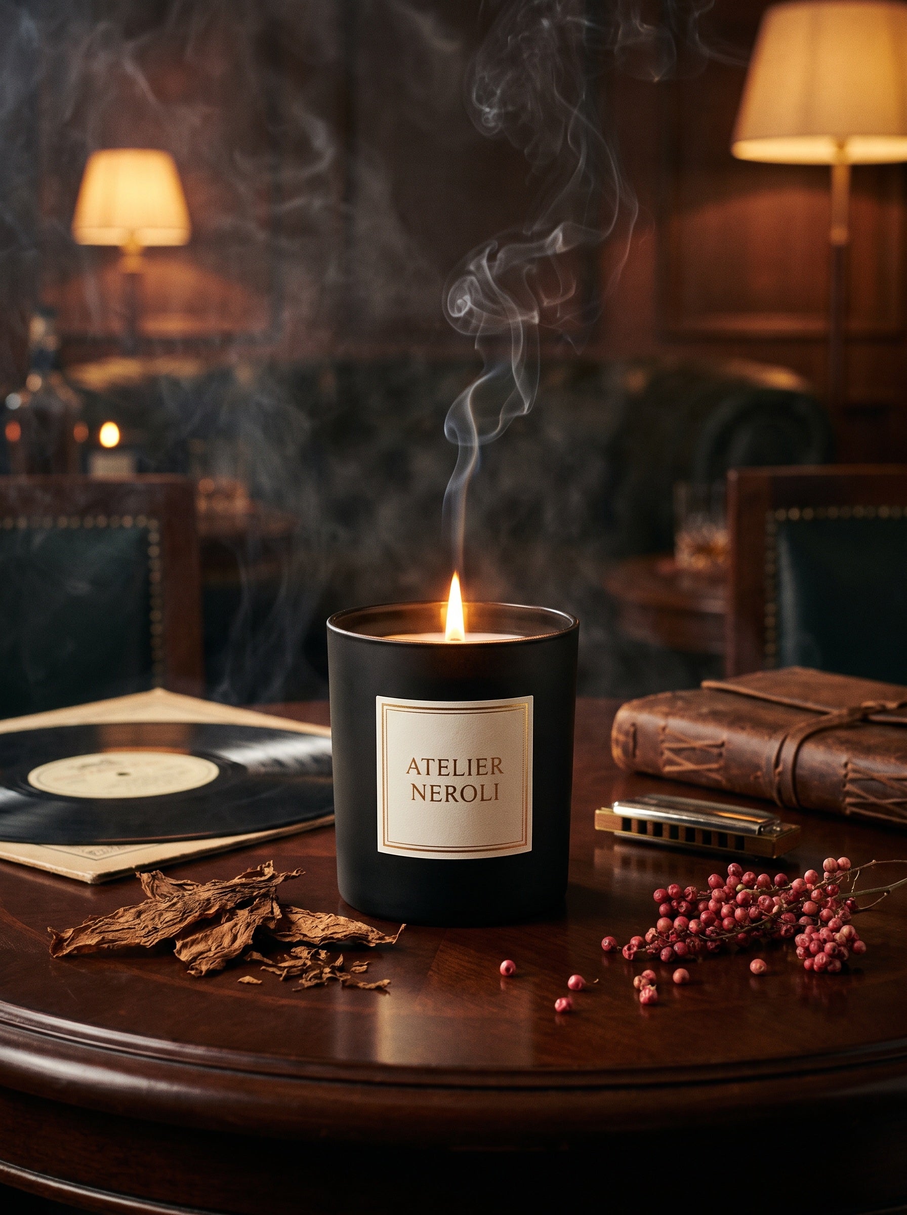 Bougie d'Ambiance – Le Club — Atelier Neroli