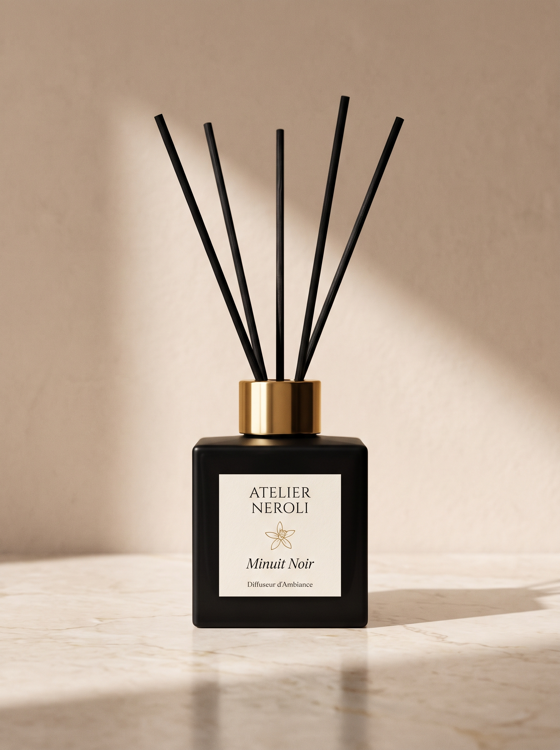 Minuit Noir — Diffuseur d'Ambiance — Packshot
