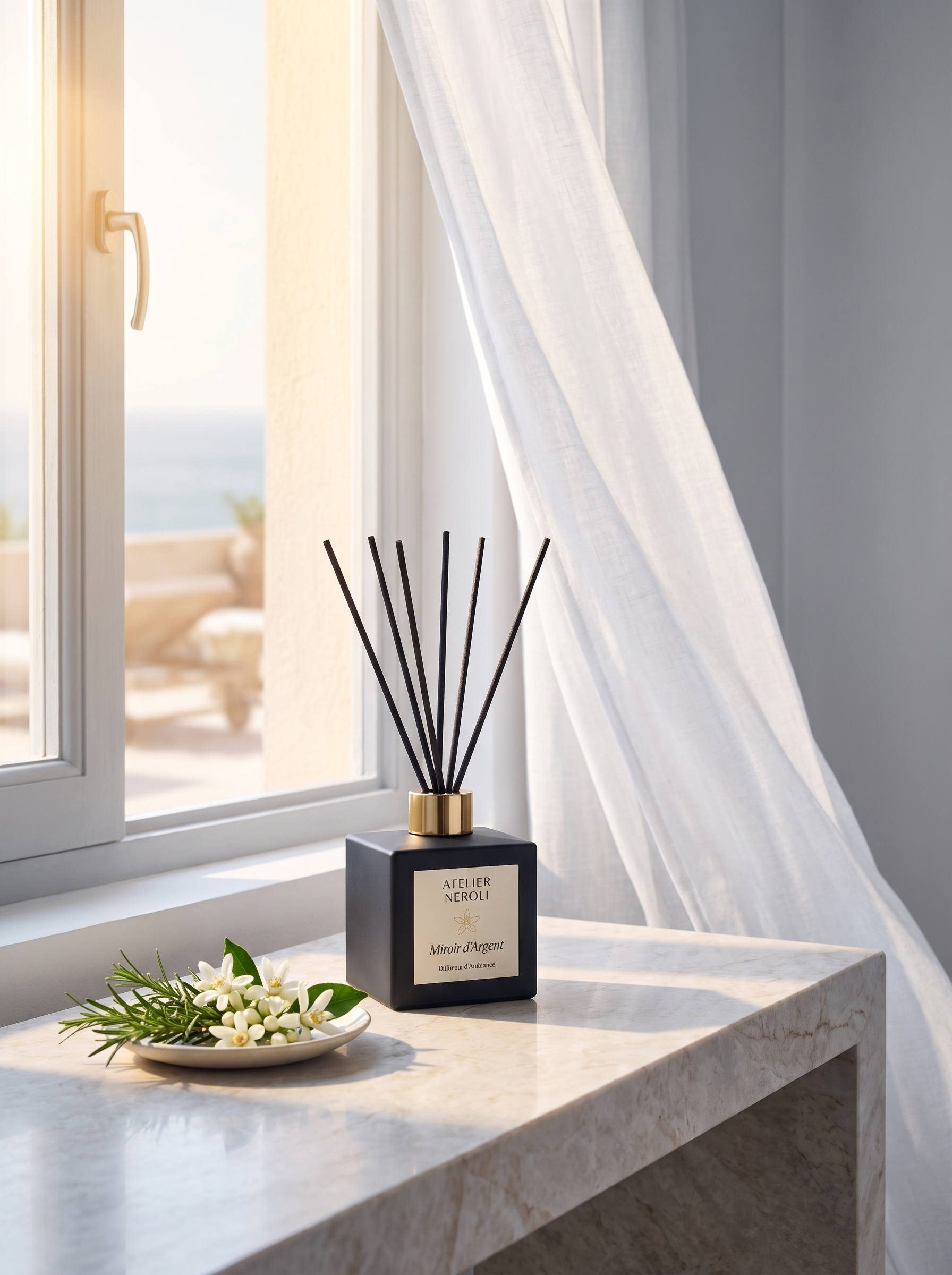 Miroir d'Argent — Diffuseur d'Ambiance — Ambiance