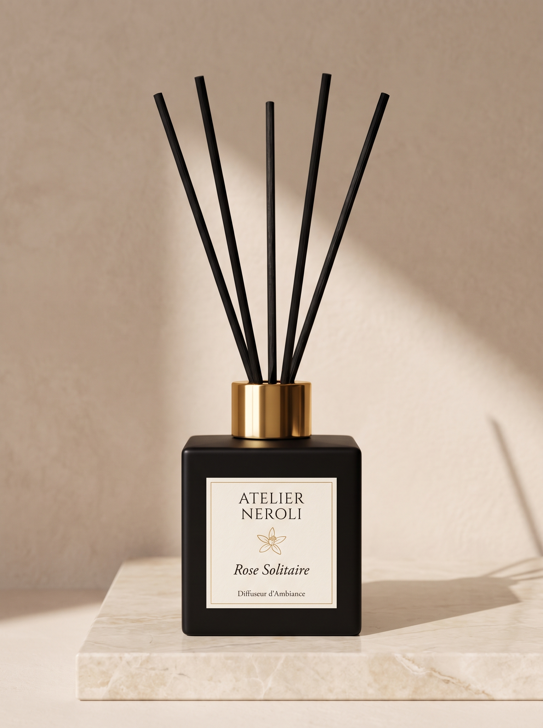 Rose Solitaire — Diffuseur d'Ambiance — Packshot