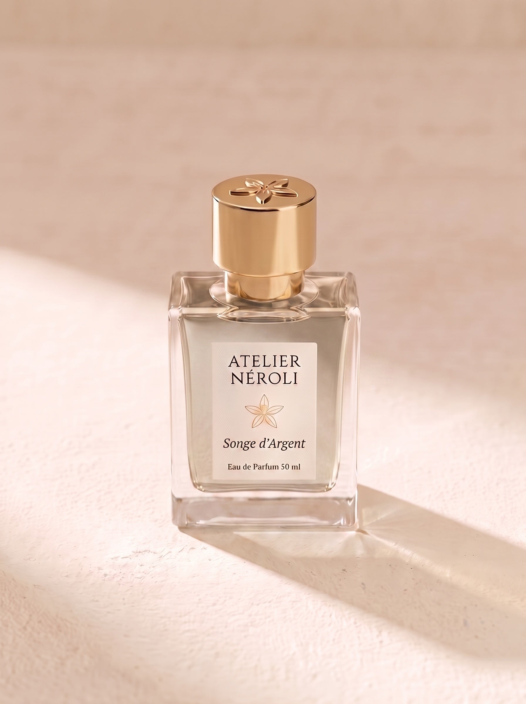 Parfum Songe d'Argent — flacon Atelier Neroli